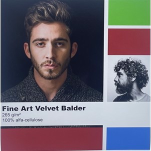 Grafisk-Handel Fine Art Velvet Balder 265 g/m² - 44" x 15 meter